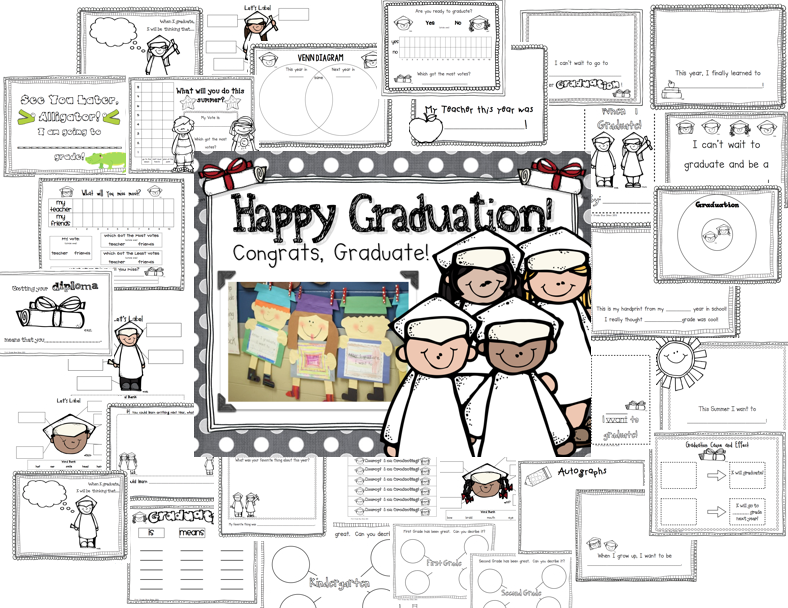 First Grade Blue Skies: Graduation Craft and Activities for the End of