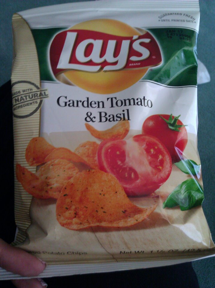 The Chip Report Lay's USA Garden Tomato & Basil