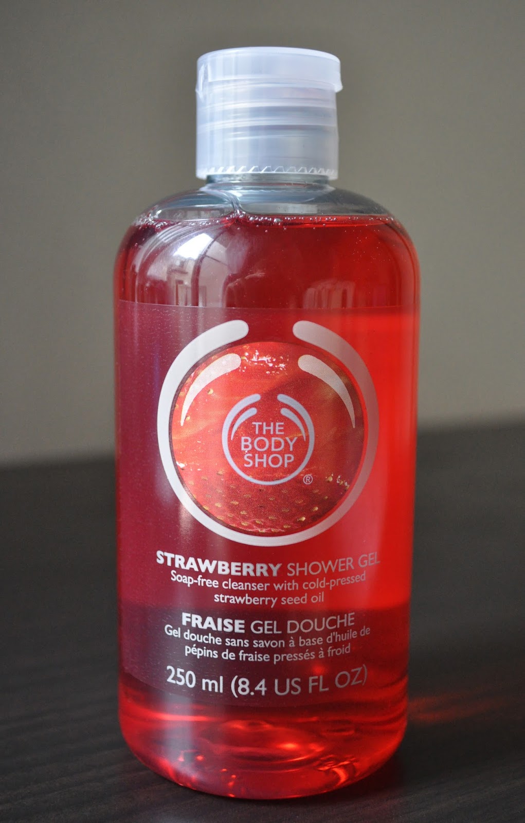 Strawberry Summer Showers...The Body Shop Shower Gel [ So Lonely in