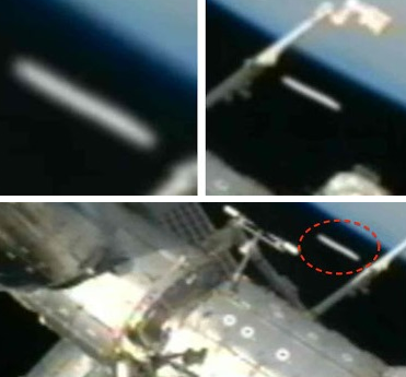 Τεράστιο UFO κοντά στον Διαστημικό Σταθμό