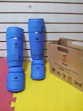 Shin Pad TOKAIDO Homologado WKF (rojo o azul)