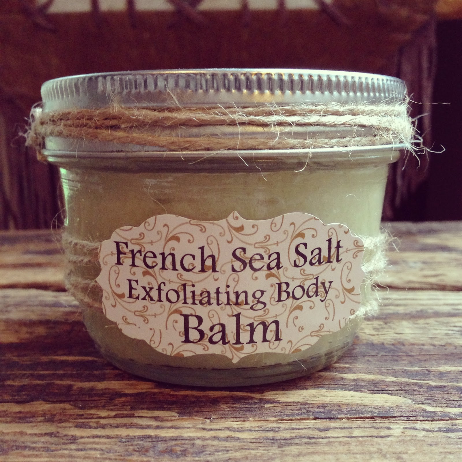 French Sea Salt Exfoliating Body Balm