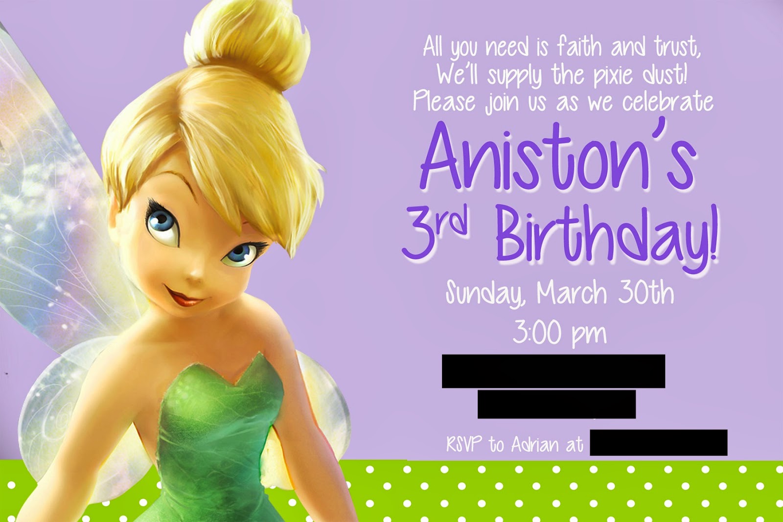 Pixie Dust Garden Party Birthday Tinkerbell Party Fairy