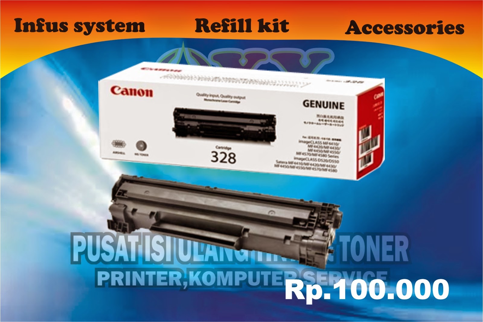 Refill Toner Canon OXY PRINT Pusat Isi Ulang Tinta&Toner Printer