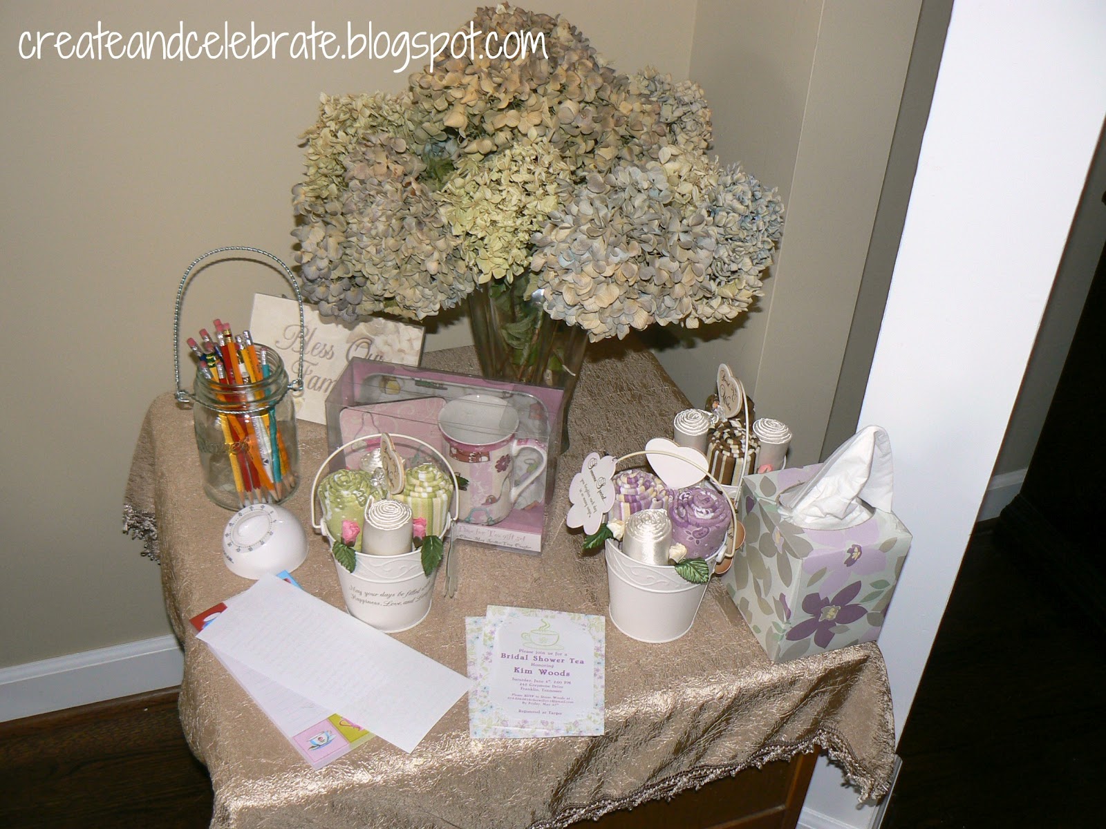 Create & Celebrate Bridal Tea Games & Activities
