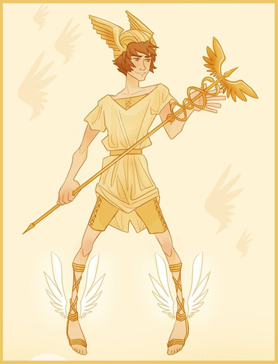 God Hermes Image, Artwork and Illustration God Hermes Image, Artwork and Illustration