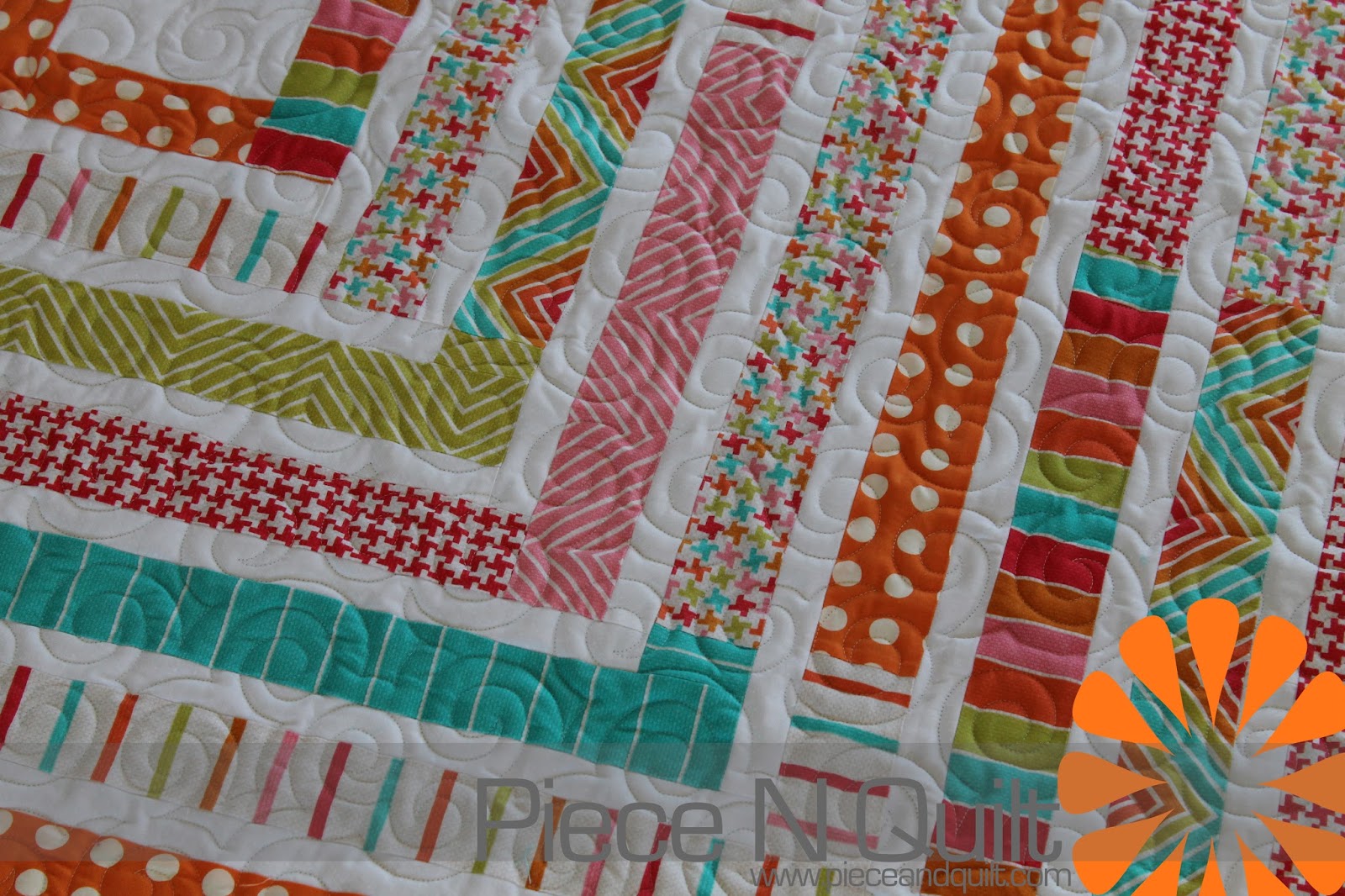 Piece N Quilt Jelly Roll Quilt
