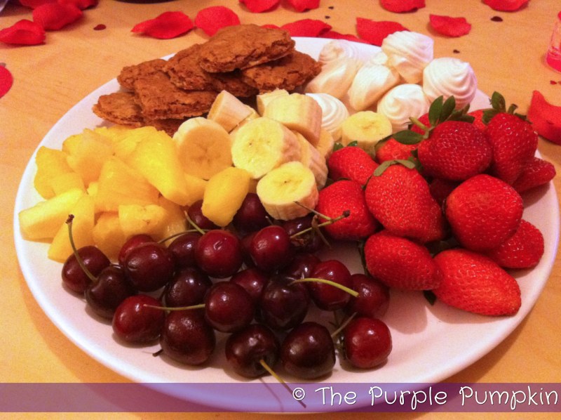 Chocolate Fondue with Fruit Dippers The Purple Pumpkin Blog
