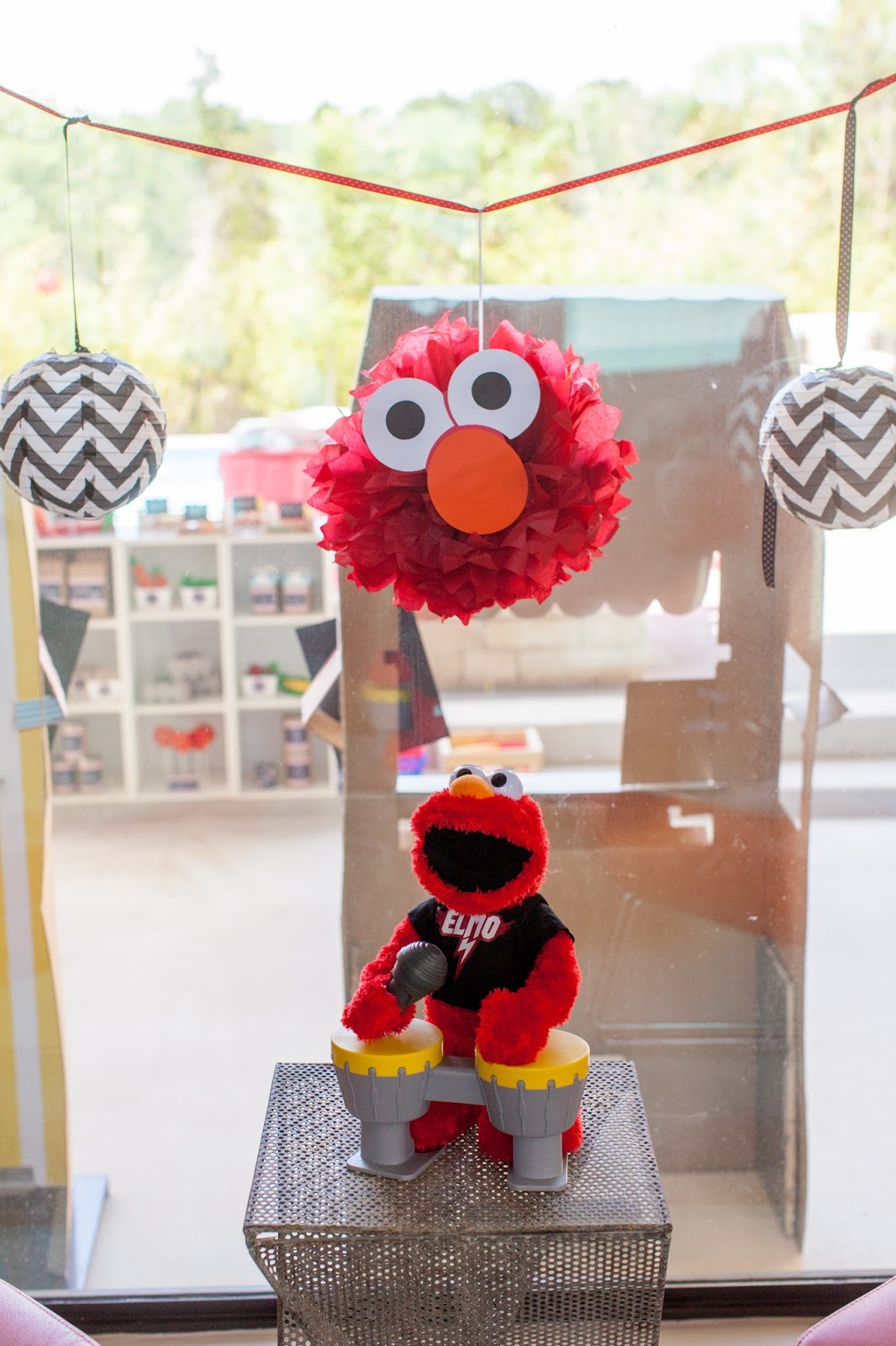 The Party Wall Chef Elmo Play Kitchen Birthday Party