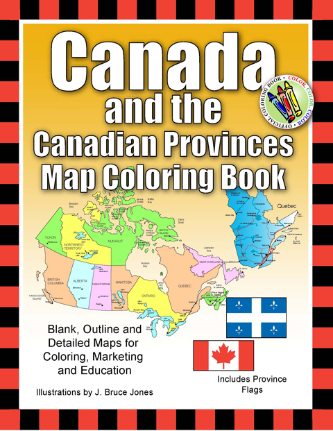 Blank Canada Provinces