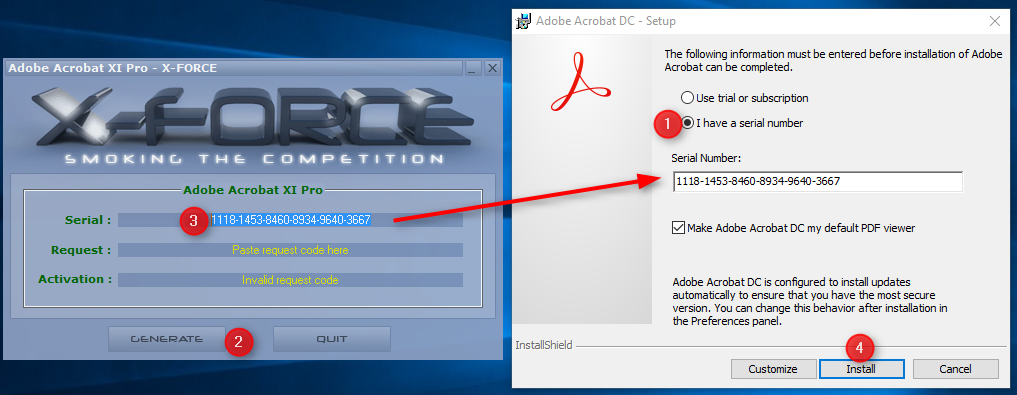    Adobe Acrobat Pro Dc  -  7