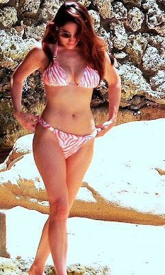 Kelly Brook in Two Piece Bikini