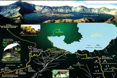 Rinjani Trekking Map Rinjani Trekking Map