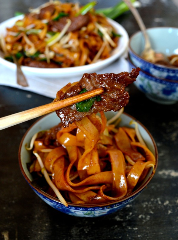 [ Chinese Recipes] Beef Chow Fun Noodles (Gon Chow Ngau Ho) All Asian