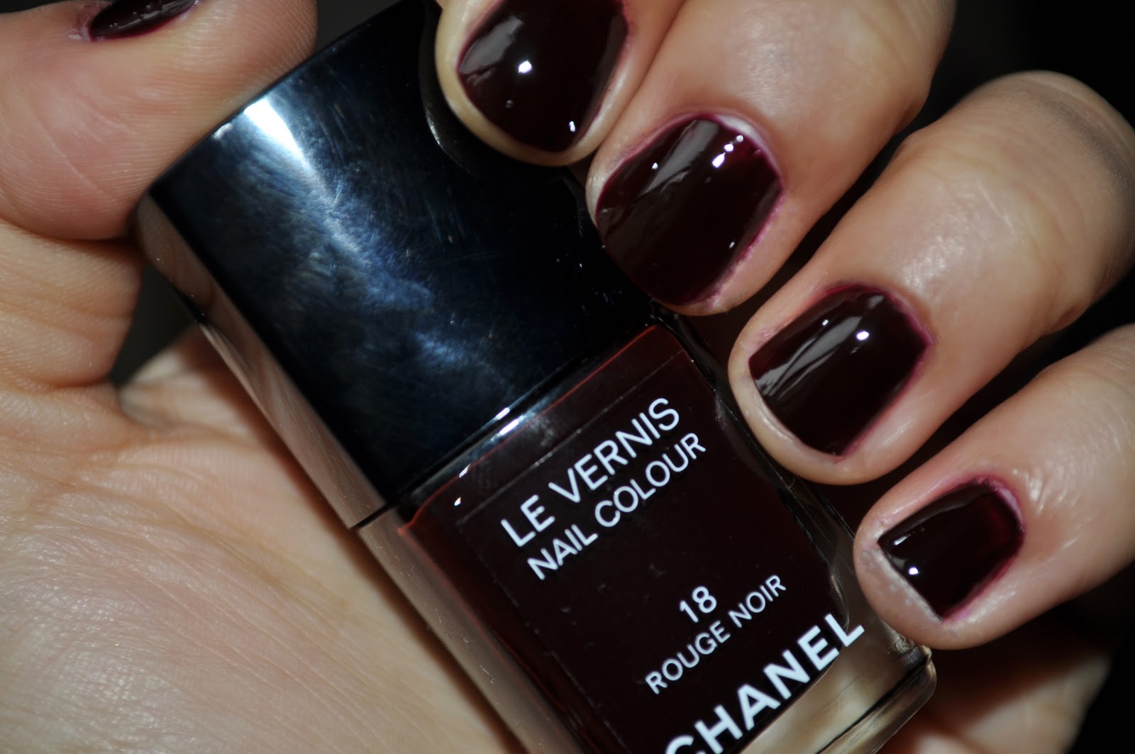 Favorite Chanel Dark Nail Polishes for a Short, Chic Mani - Makeup