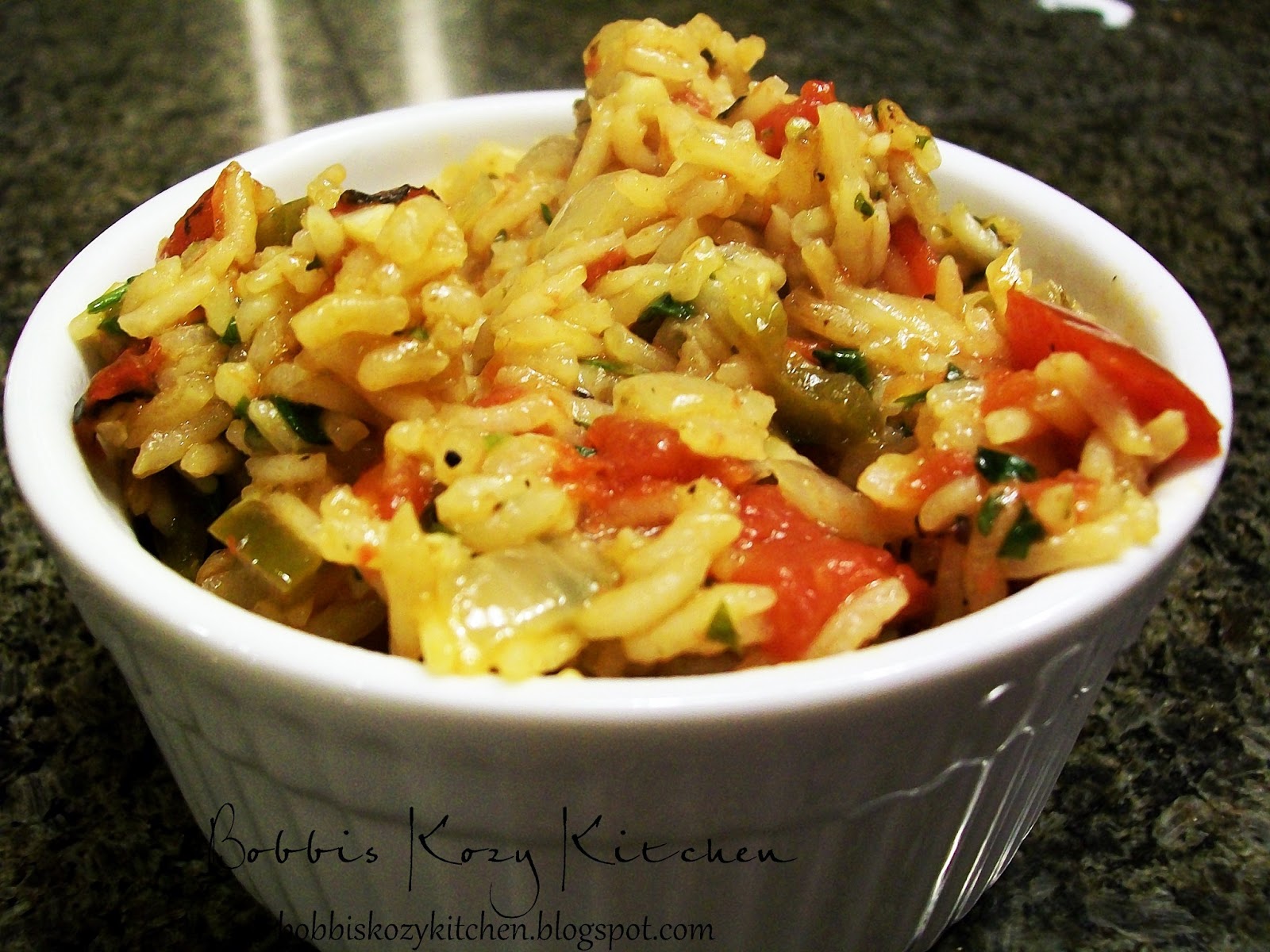 Salsa Rice Bobbi's Kozy Kitchen