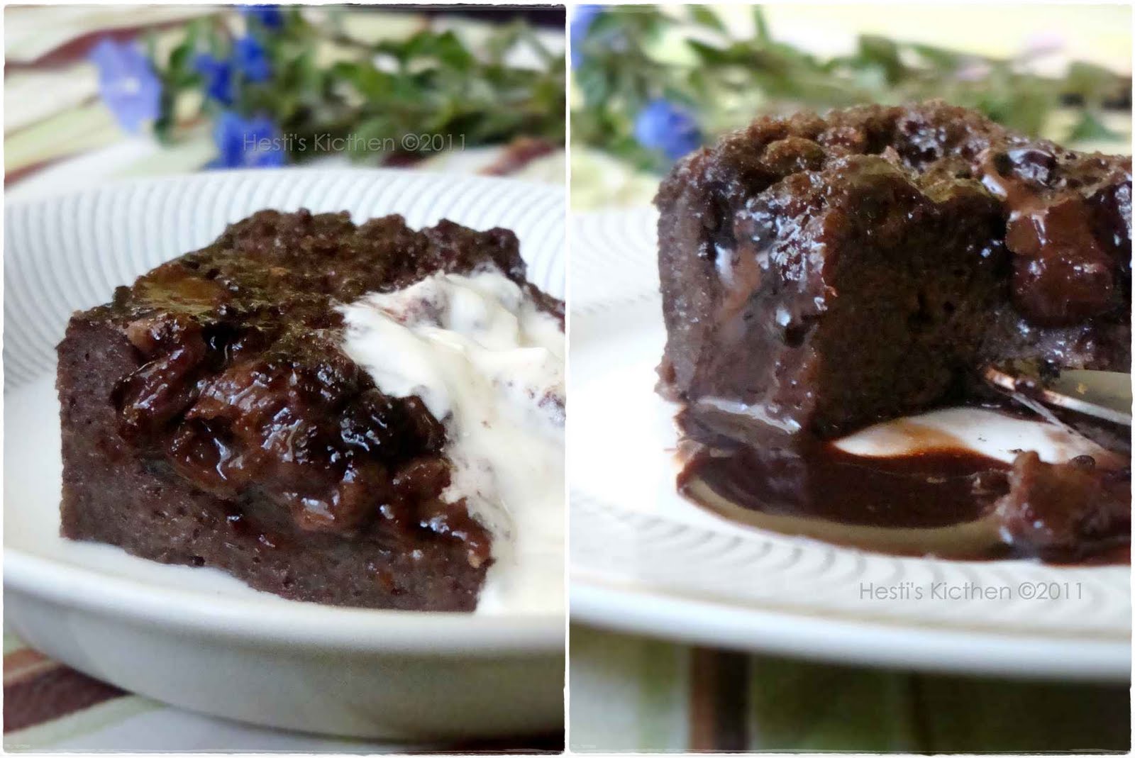 HESTI'S KITCHEN yummy for your tummy Choco Bread Pudding