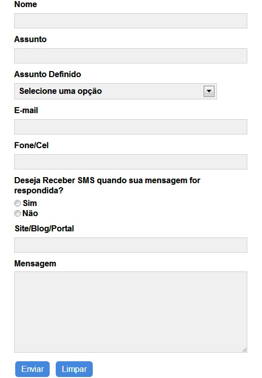 Formulário de Contato Cristian Salles - Artigos - Dicas - Novidades