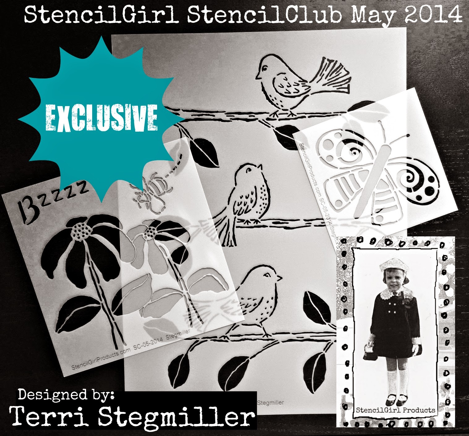 StencilGirl Talk StencilGirl Reveal May 2014