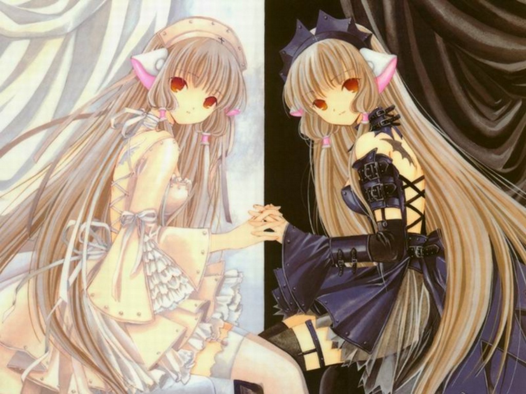 [General]Who's your favorite ANIME twins? Chobits+anime+chii+and+her+sister