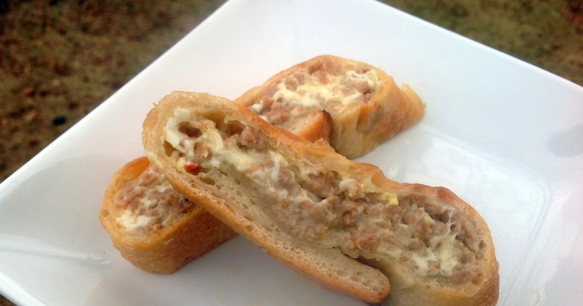 A Couple in the Kitchen Sausage Bread for Secret Recipe Club