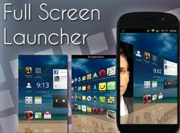Full Screen Launcher: Personaliza la pantalla de inicio de tu android con carpetas en 3D.