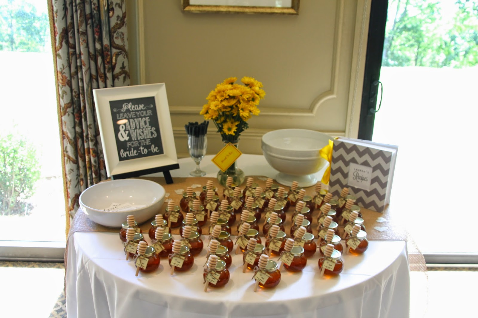 100 Yards of Love "Meant to Bee" Bridal Shower