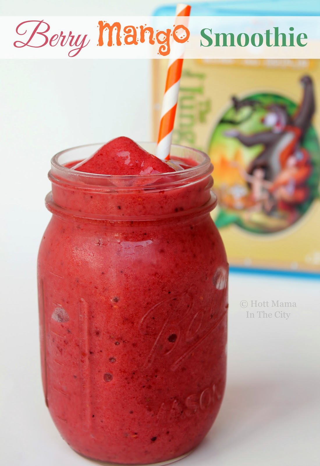 Hot Mama In The City Berry Mango Smoothie