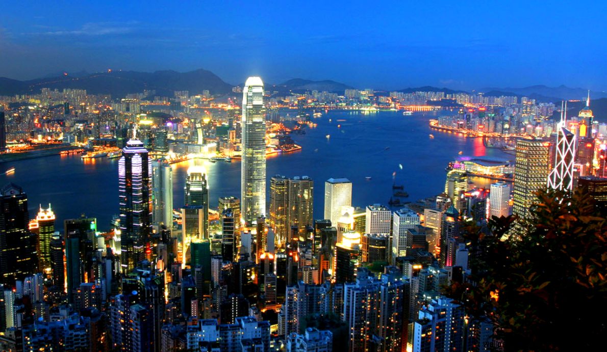 Hongkong Wallpaper Hd Free Download 2560x1600PX  Hong Kong Night