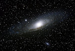 The Andromeda Galaxy will start touching our Galaxy the Milky way in or around 4.5 Billion years