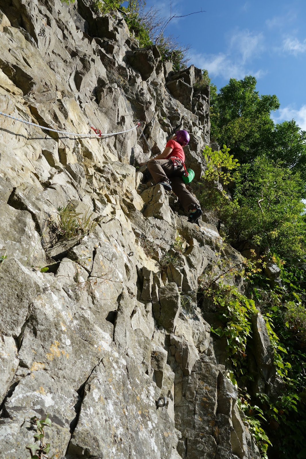 Sport Climbing on the Limestone cliffs of Yorkshire The Roaming Renegades