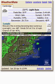 البرنامج الرائع WeatherMate 3.4.3 لمعرفة حالة الطقس حول العالم