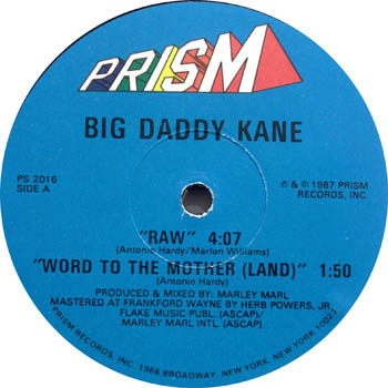Big Daddy Kane – Raw (VLS) (1987) (192 kbps)