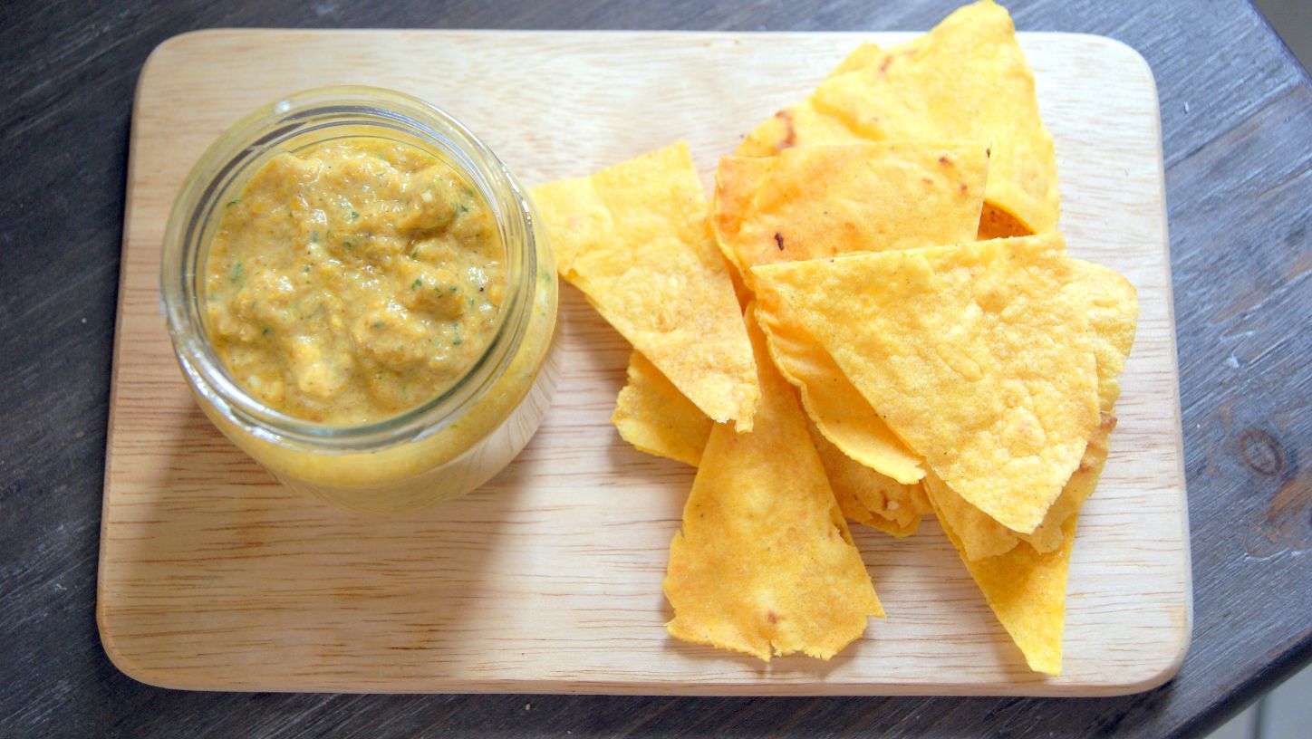 Fleur d'oranger, Masala & Co.. Healthy homemade corn chips