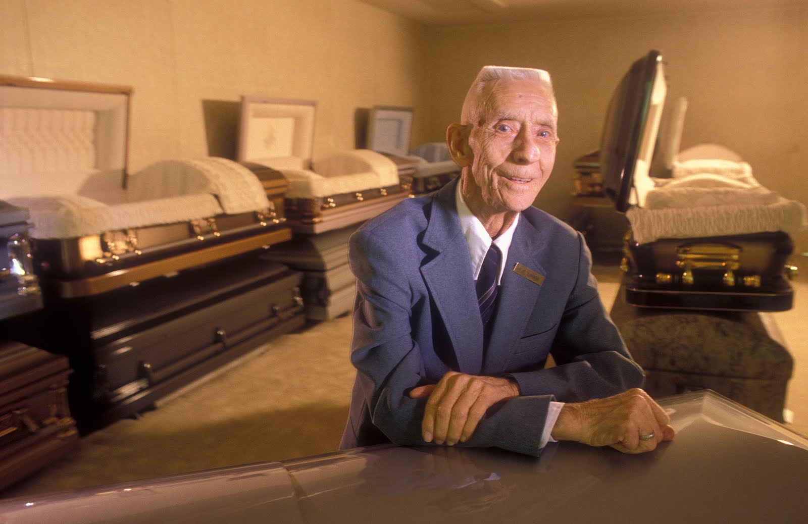 Will van Overbeek Photographer Funeral Home Greeter