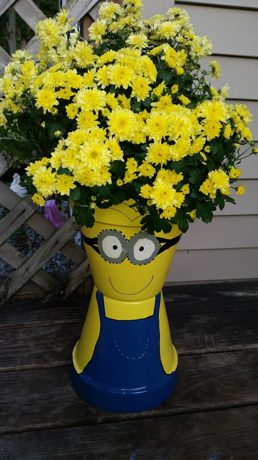DIY Minion Flower Pot Planters Mommy's Block Party