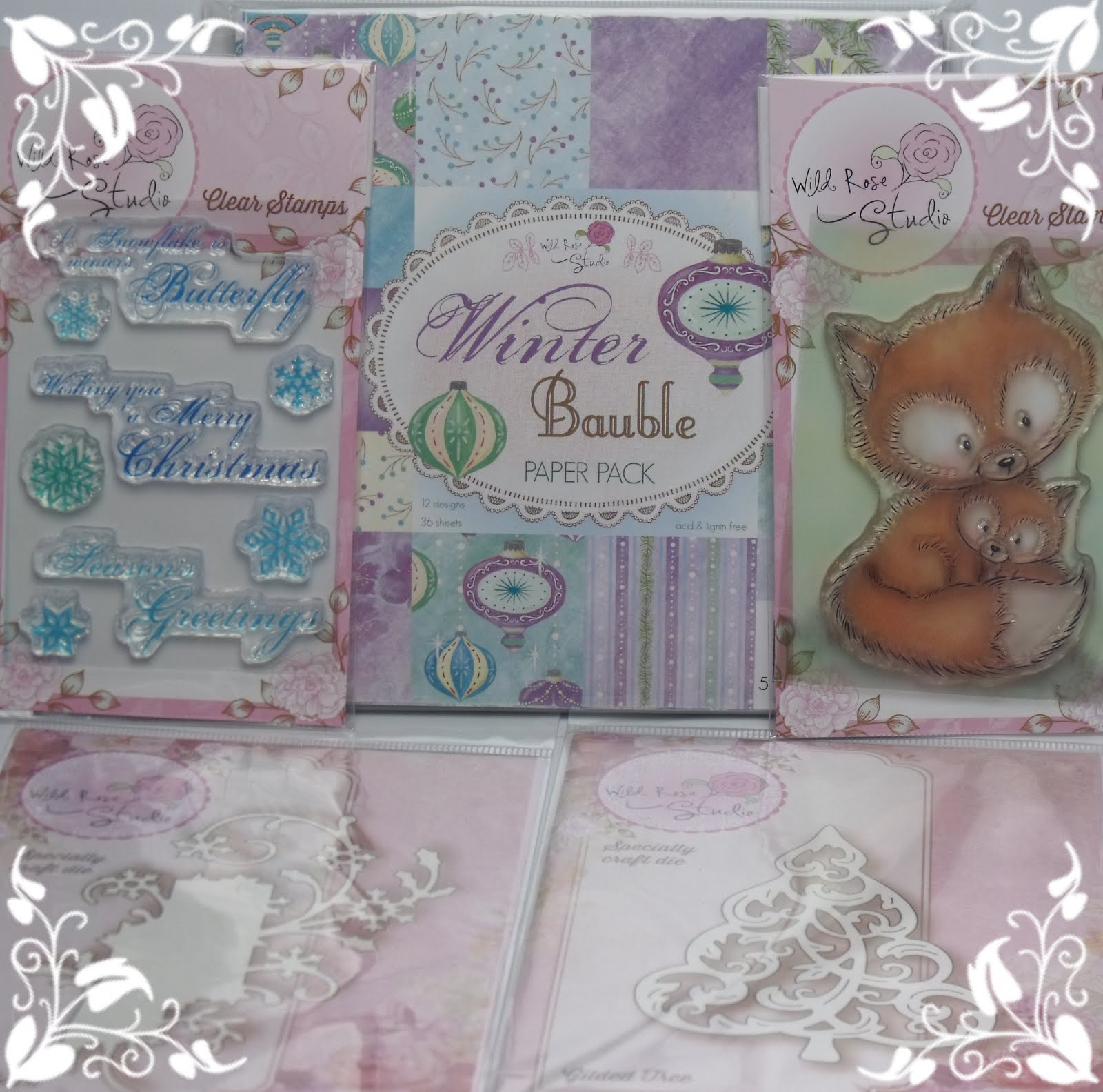 Down Right Crafty & Wild Rose Studio Blog Candy