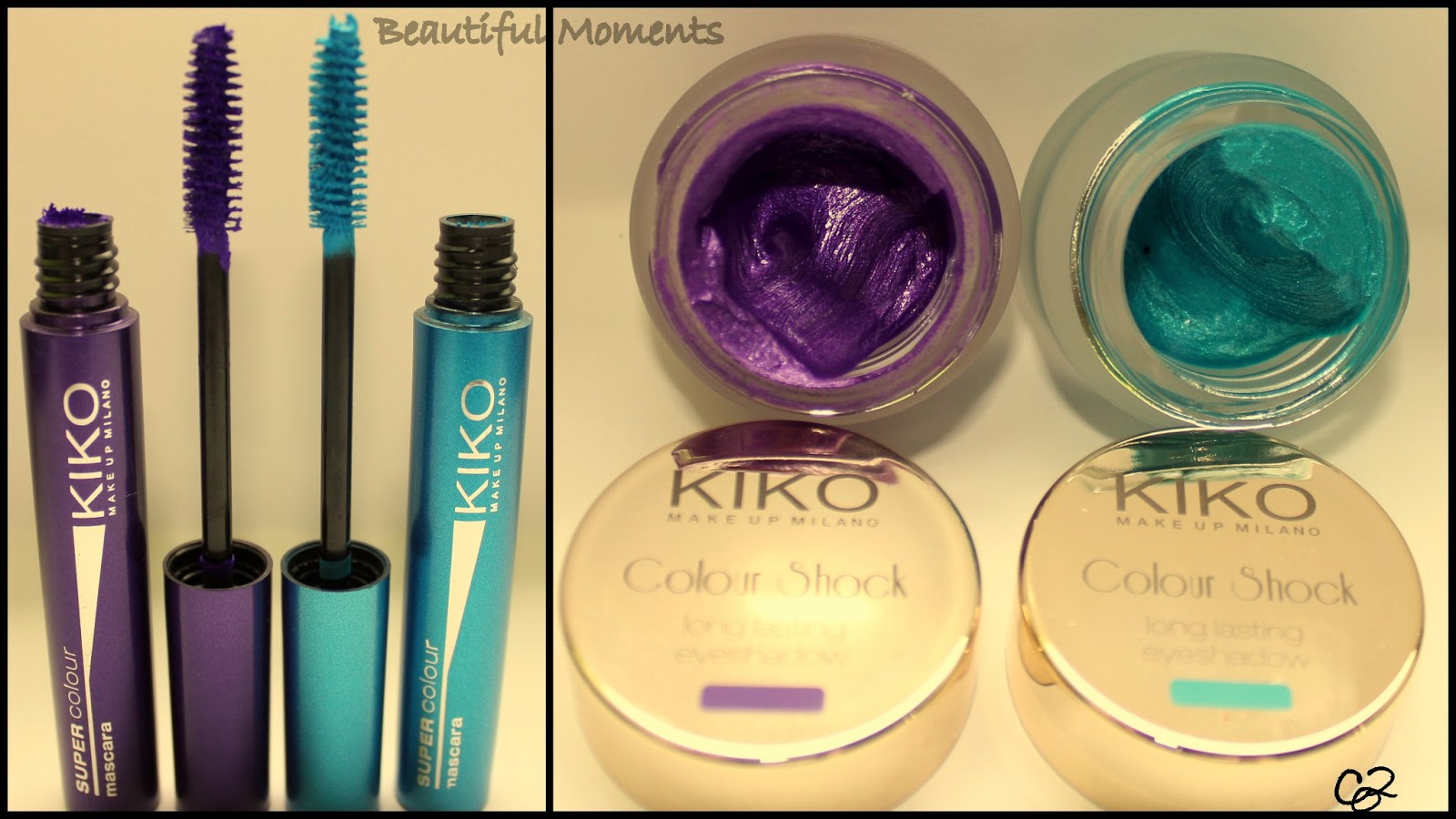 Beautiful Moments KIKO Colour Shock Eye Shadow & Mascara