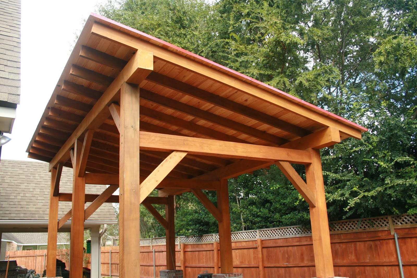 Revival Timberworks Featuring our new Leanto Pavilion