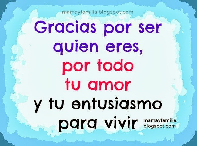 tarjetitas para dar gracias