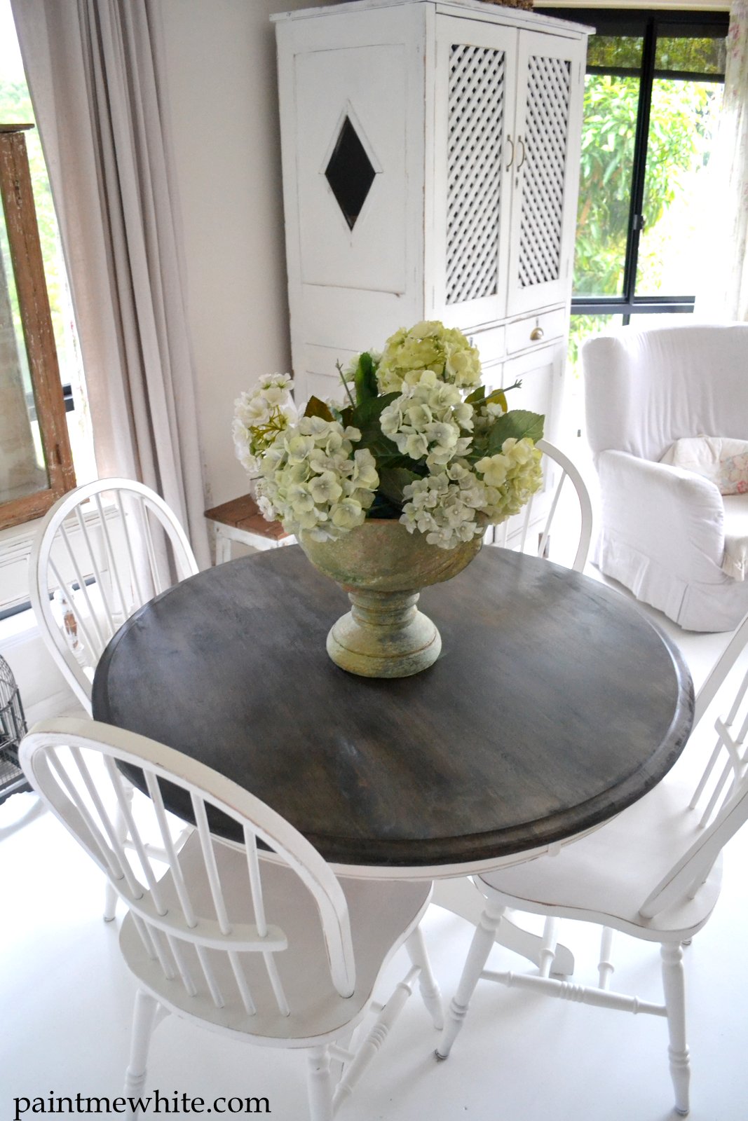 Dining Table Paint Me White