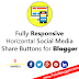 Add Custom Social Media Share Buttons to Blogger Posts