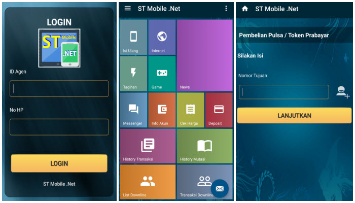 st mobile net top up pulsaku - aplikasi android isi pulsa, jualan pulsa dan untuk bisnis, software aplikasi android gratis untuk bisnis pulsa, aplikasi pulsa all operator