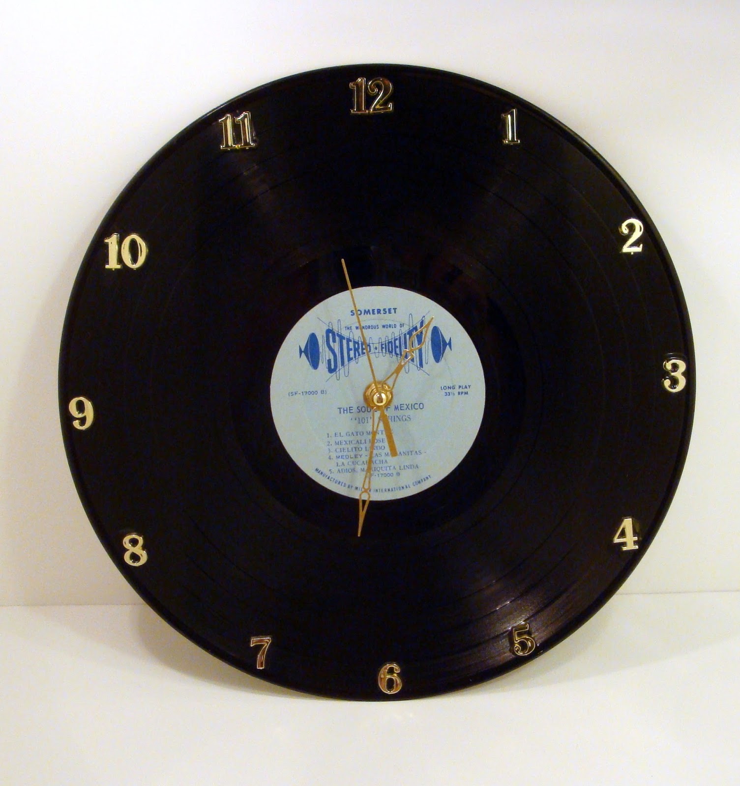 Everyday Art Work Larger Album Clocks