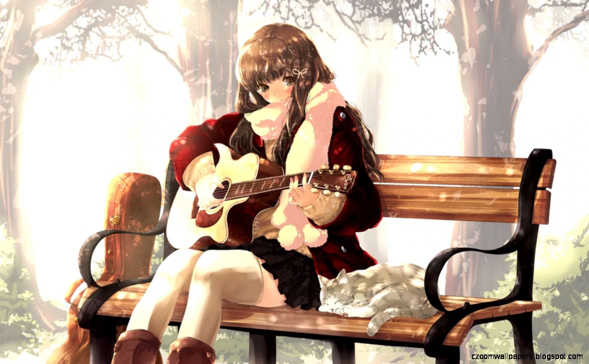 Anime Girl Playing Guitar Wallpaper 5570 Wallpaper mobile phones Anime Girl Playing Guitar Wallpaper 5570 Wallpaper mobile phones