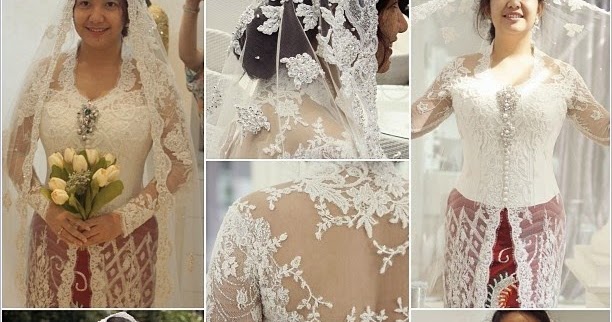 gaun pengantin a line dan jas dua baris