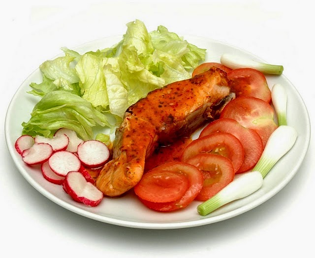 Why the average dietitian doesn't know shit from Shinola ! Salmon+and+salad_+(2)