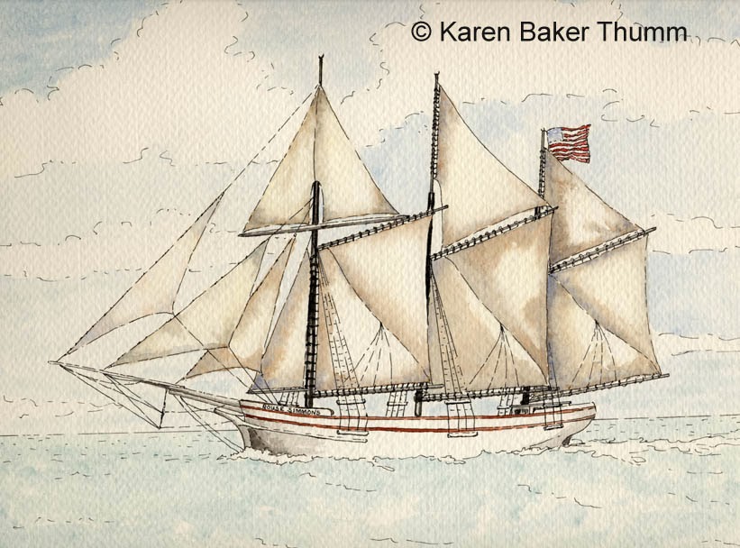 Drawing On Life; The Art of Karen Baker Thumm Rouse Simmons, The