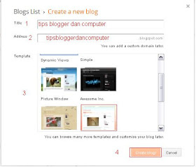 Cara membuat blogspot gratis