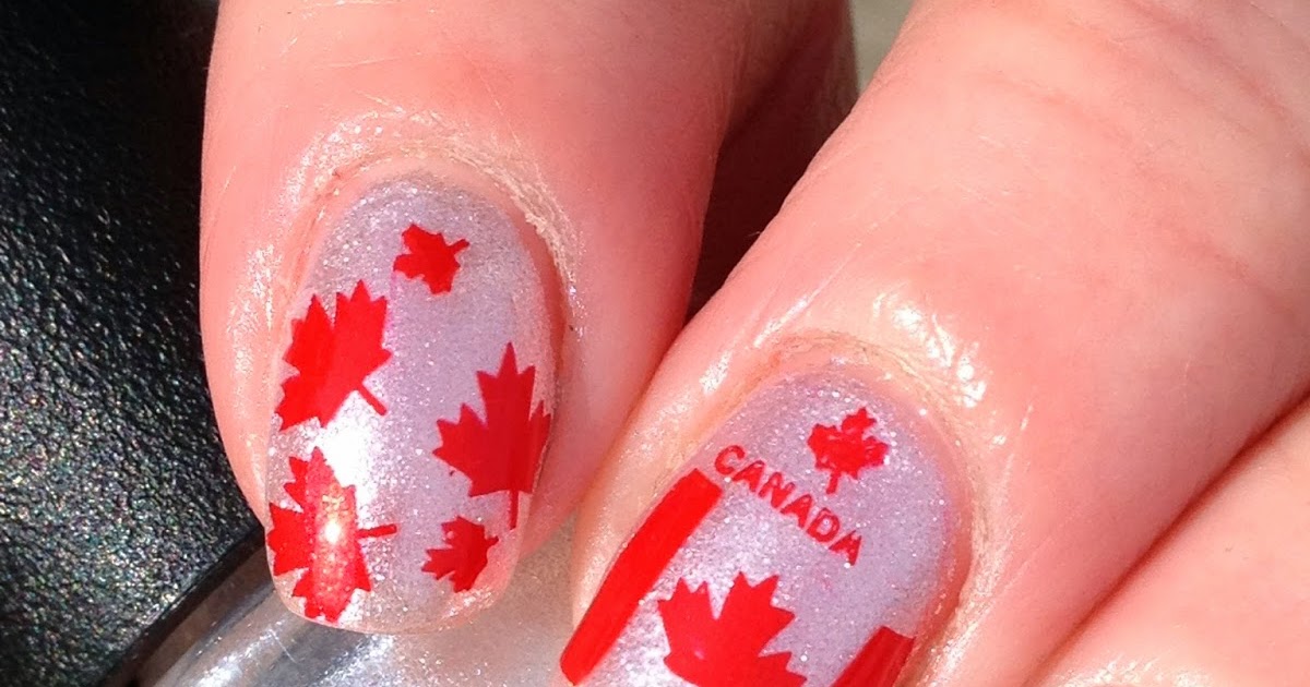 Canadian Nail Fanatic Canada Day Nails
